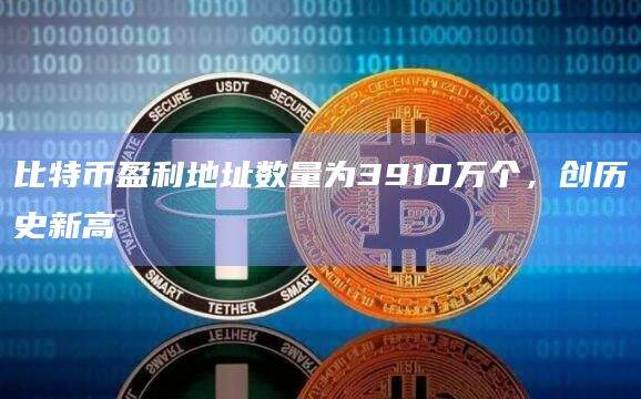 比特币盈利地址数量为3910万个,创历史新高