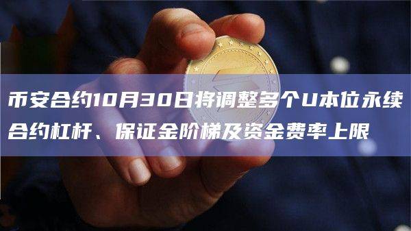 币安合约10月30日将调整多个U本位永续合约杠杆、保证金阶梯及资金费率上限