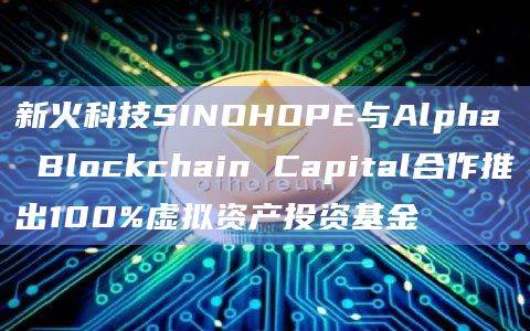 Alpha Blockchain SP1基金采用主动投资策略