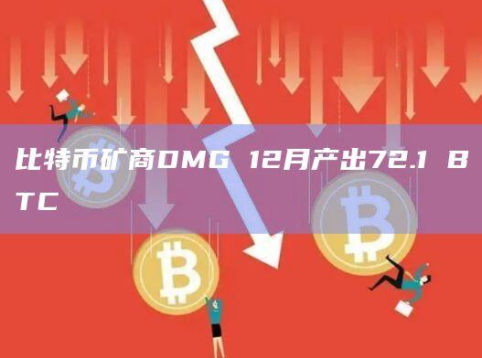 比特币矿商DMG公布12月份挖矿结果