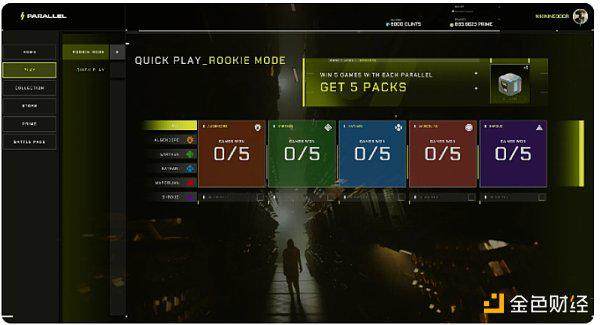 卡牌游戏Parallel即将开始公测