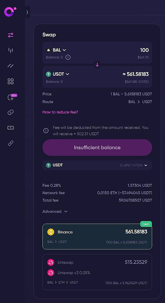 从去中心化全域聚合交易到Defi基础设施层